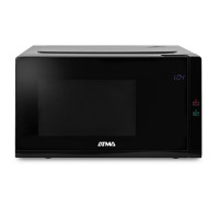 Microondas Digital Grill 25L Atma 850W Negro