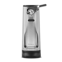 Abrelatas Eléctrico Negro Atma