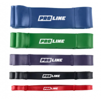 Banda El&aacute;stica Proline Set X 5 Niveles De Resistencia Vers&aacute;tiles