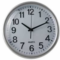 Reloj De Pared Silencioso 35 Cm Blanco 