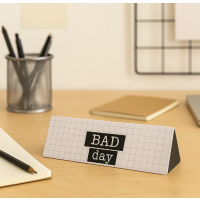 Cartel De Escritorio Con Citas Blanco