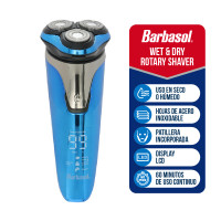 Afeitadora Inalámbrica Barbasol Rotativa Pantalla Lcd