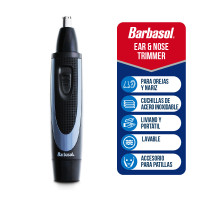 Trimmer Nariz Y Oídos Barbasol Batería Cuchillas Acero Inoxidable
