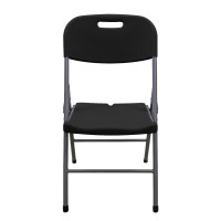 Silla Plegable Picnic Philco Plástico Reforzada Color Negro