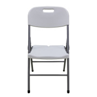 Silla Plegable Picnic Philco Plástico Reforzada Color Blanco