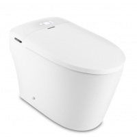 Inodoro Inteligente Sansei Mizu Bidet Incorporado Temperatura Luz + Back Up De Batería Blanco