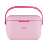 Heladera Conservadora Atma Vintage 20L Manija y Correa Intercambiables Rosa