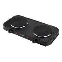 Anafe Eléctrico 2 Hornallas Placa Antideslizante 2000W Sansei