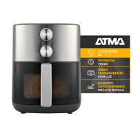 Freidora de Aire Atma Con Visor 6L Inox 1750W