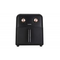 Freidora De Aire Manual Sansei 6L 1700W Negra