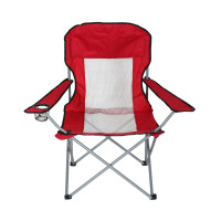 Silla Director Camping Proline  Premium Reforzada Porta Vaso Roja