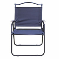 Reposera Silla Plegable Proline Portátil Color Negro