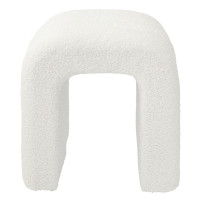 Puff en Forma de Arco Proline Blanco