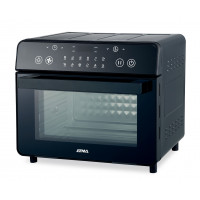 Horno Grill Y Freidora De Aire Atma 17Lt Negro