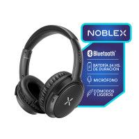 Auriculares inalámbricos Over Ear Bluetooh Negro Noblex