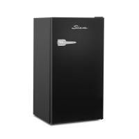 Heladera Siam Bajo Mesada Cíclica Retro 83L Negra - HSI-BM090NR2