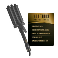 Rizadora Waver 3 Barriles Black Gold Hot Tools 