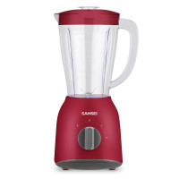 Licuadora de Vaso 1.5L 500W Rojo Sansei