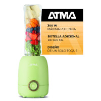 Licuadora Personal Essential Fit 600ml 300w Verde Atma