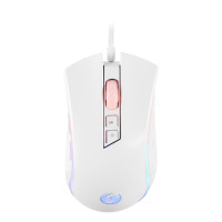Mouse Gaming NBX Mecánico Red Switch Usb-C RGB Software 1.8M