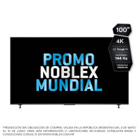Smart Tv 100 Pulgadas Noblex Black Series Pro I PREVENTA