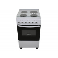 Cocina Eléctrica blanca de 50cm con tapa Philco