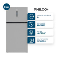 Heladera Top Mount No Frost Inverter 502L Neta Philco