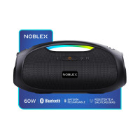 Parlante Portatíl Bluetooth 60W Negro Noblex