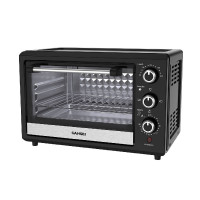 Horno Eléctrico Sansei 63L Con Convección Negro