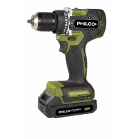 Taladro Percutor 20v Inalambrico Philco Brushless + Maletín