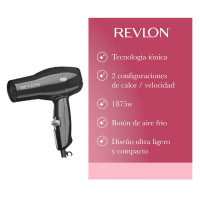 Secador De Pelo Revlon Essentials Ion Color Negro