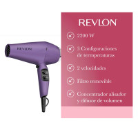  Secador de Pelo 2200w 2 Velocidades Revlon Violeta