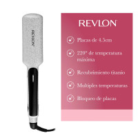 Plancha De Pelo Titanio Revlon Glitter 