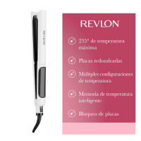 Planchita De Pelo Cristal C Revlon Blanca
