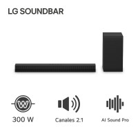 Barra de Sonido LG 300W Subwoofer Bluetooth