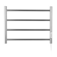 Toallero Eléctrico Philco 4 Barras Plateado