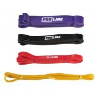 Banda Elástica Proline Set X 4 Niveles De Resistencia Versátiles