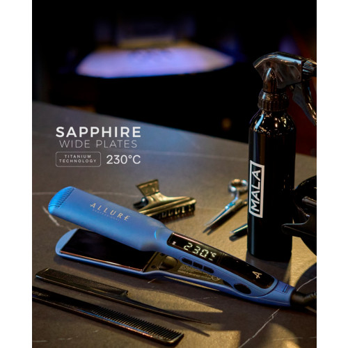 Planchita de Pelo Profesional Iónica 230º Color Azul Allure