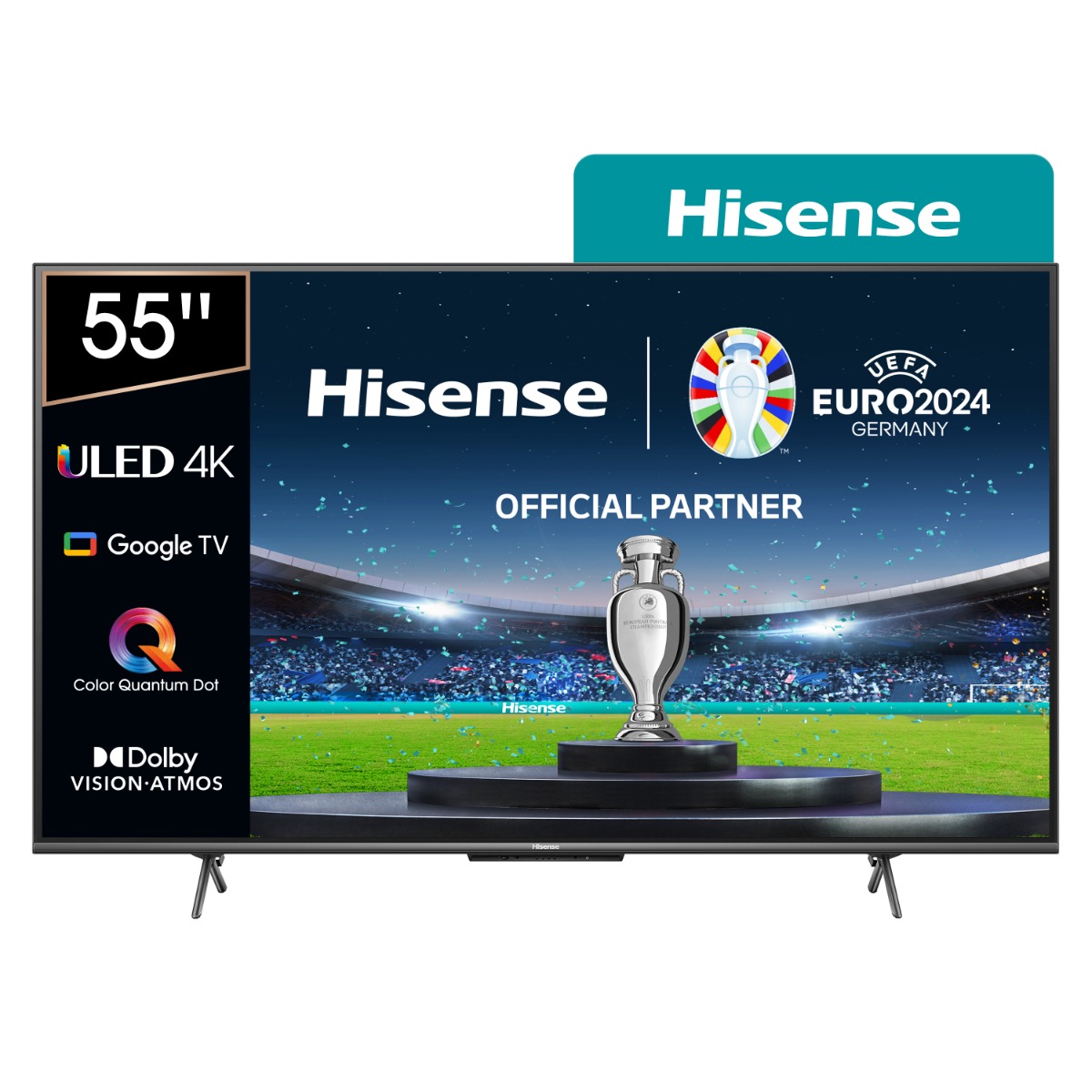Smart Tv Uled 4k 55 Pulgadas con Google Tv Hisense - Tienda Newsan
