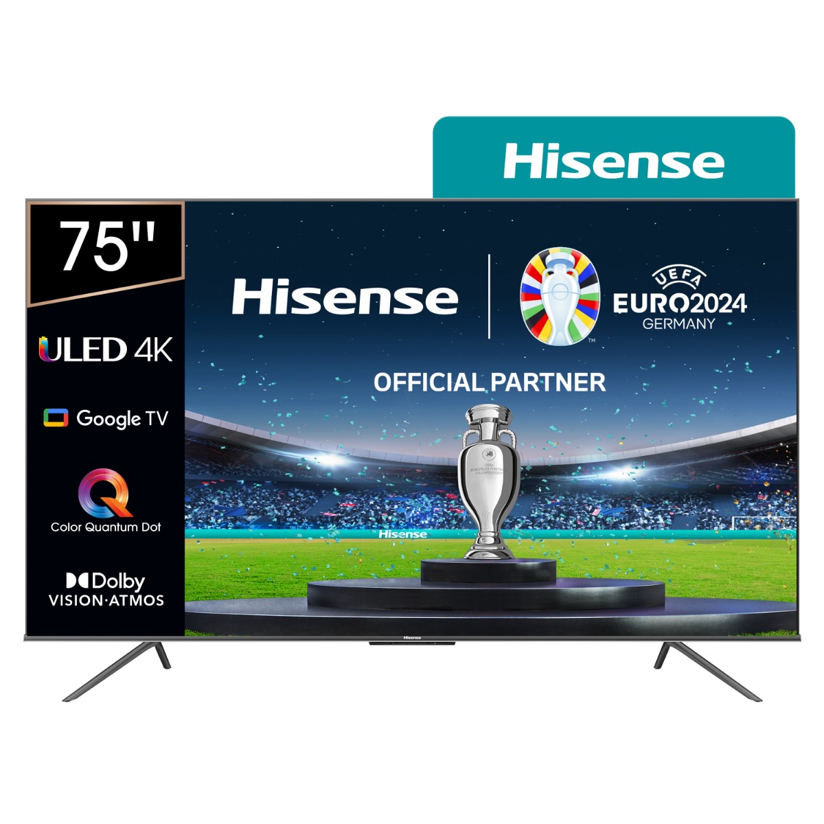 Smart Tv Led 4K 75 Pulgadas Con Google Tv Hisense - Tienda Newsan
