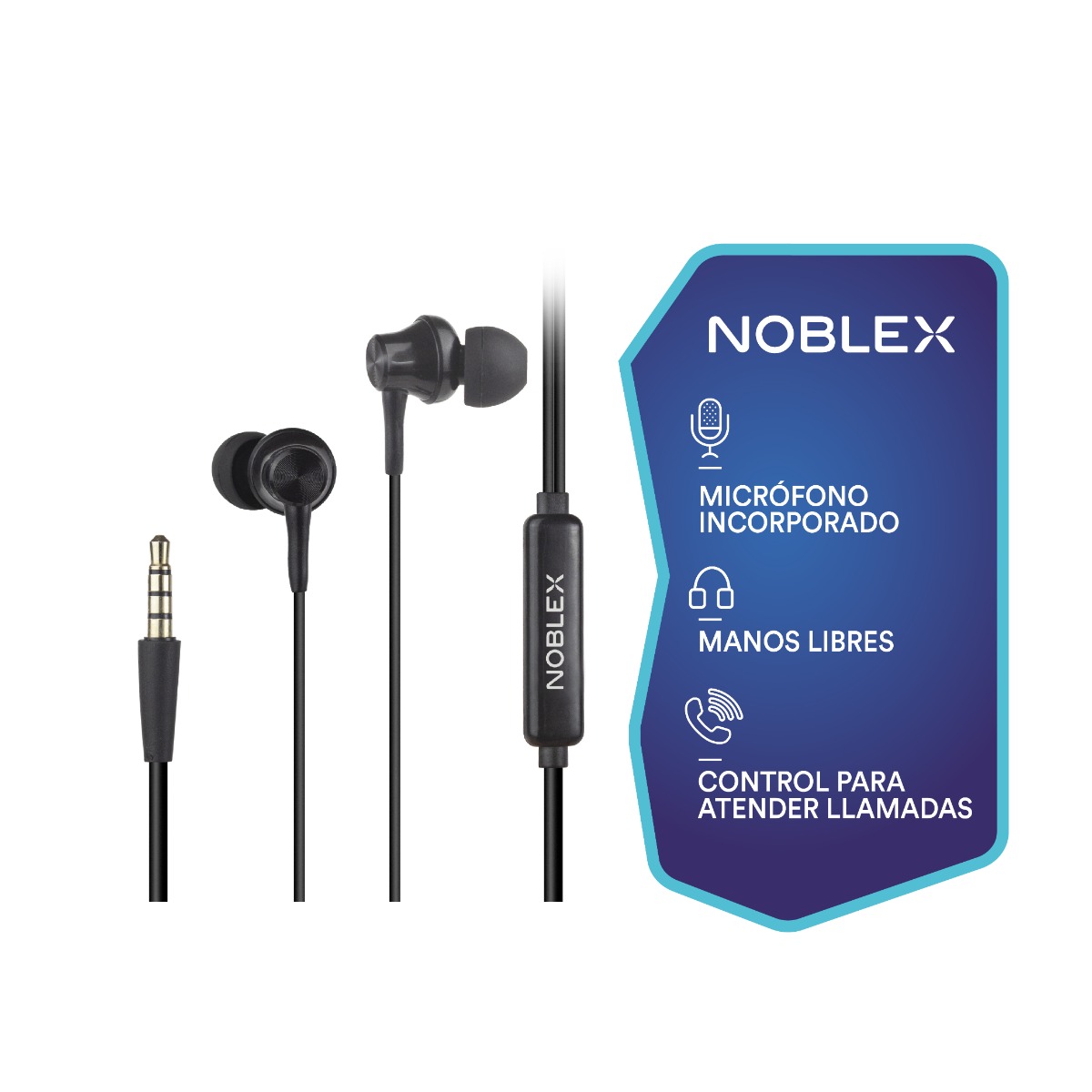 Auriculares inalámbricos Over Ear Bluetooh Negro Noblex - Tienda