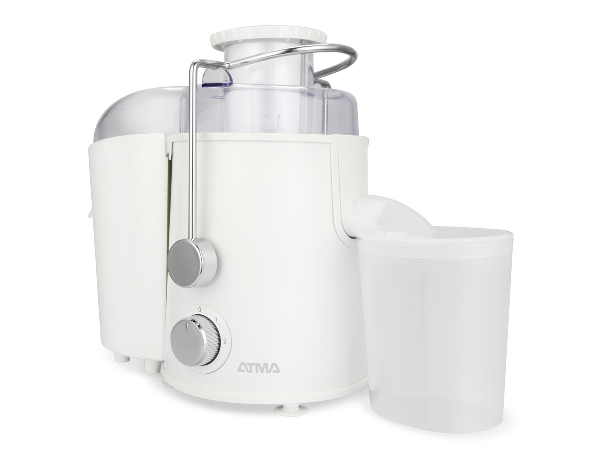 Juguera eléctrica Microfast Juguera extractor de jugo 500W 2 velocidades  plateada 220V - 240V